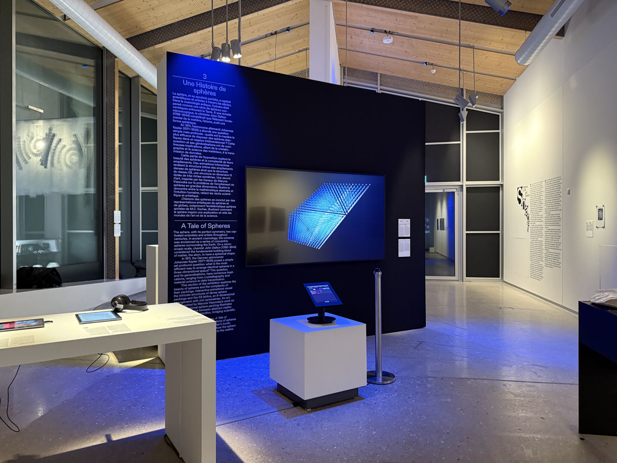 Abstract data visualization from the E8 Polytope work