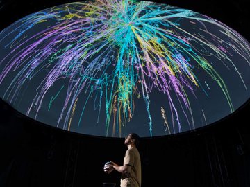 Jazz Luminaries network visualization