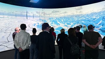 Swiss Echoes installation view